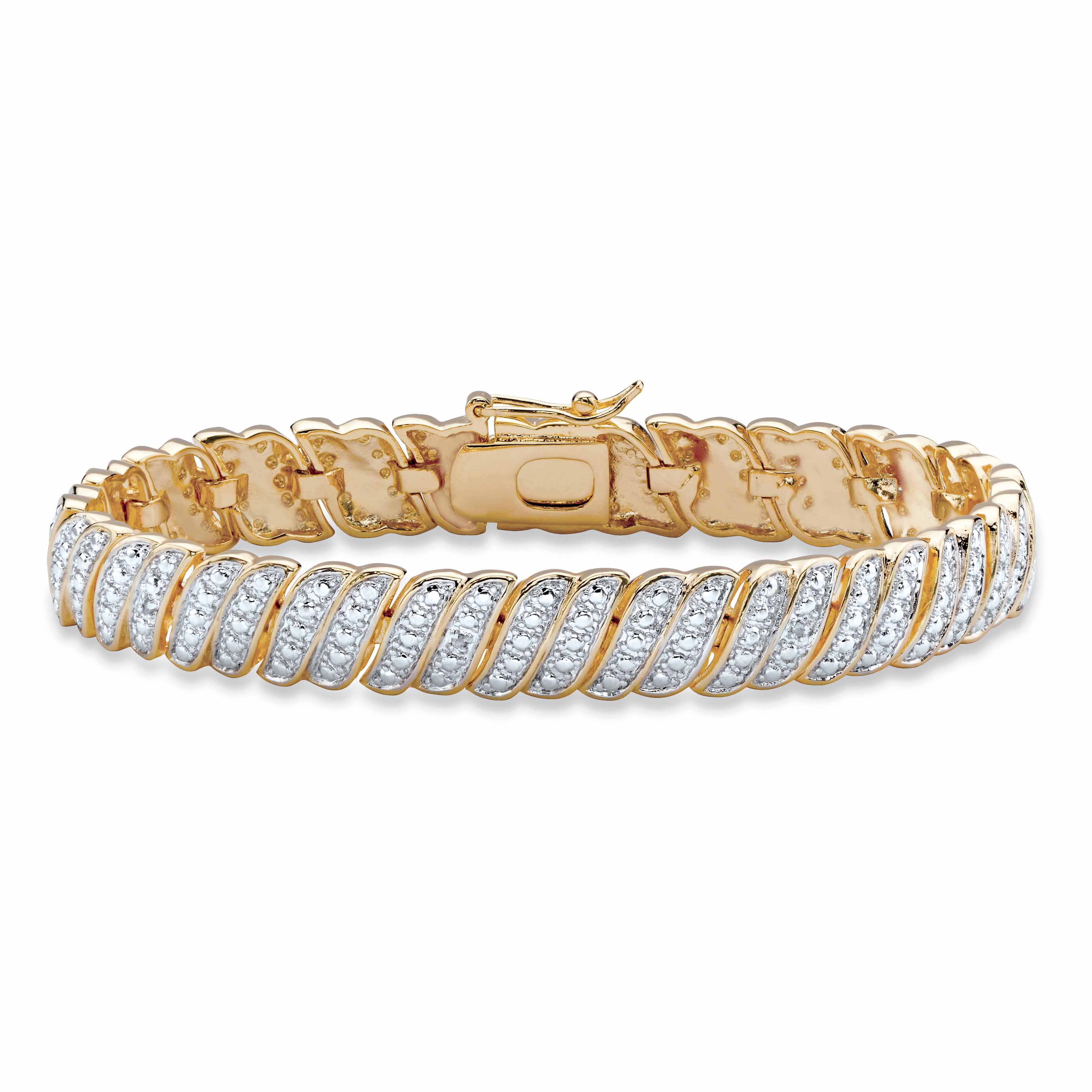 diamond accent tennis bracelet